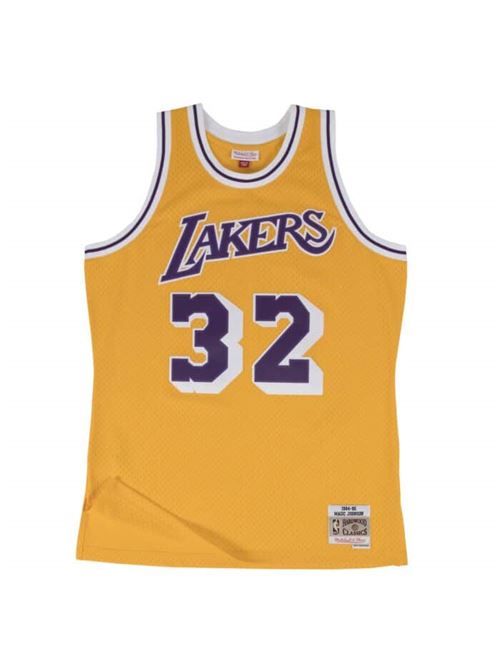 Mitchell&Ness NBA canotta Los Angeles Lakers 1984 Magic Johnson Mitchell&Ness | SMJYGS18175MAGIC LAKERS 84